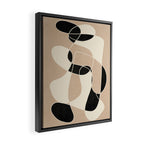 Modern Abstract Minimal Art 23 Framed Canvas Print Gallery Image 2