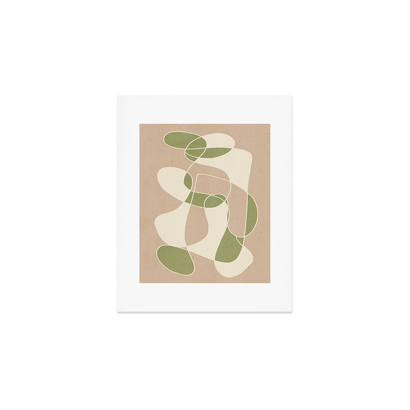 Modern Abstract Minimal Art 24 Art Print Gallery Image 1