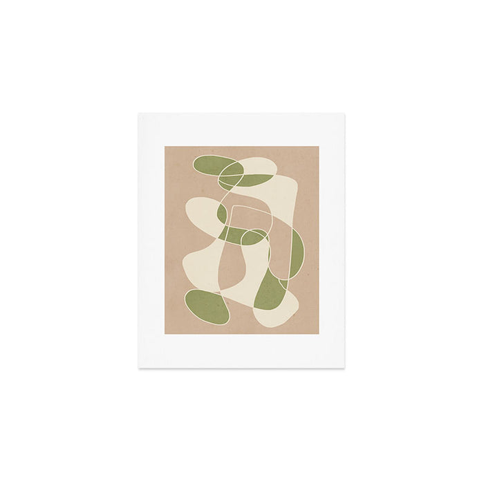 Modern Abstract Minimal Art 24 Art Print Gallery Image 1