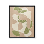 Modern Abstract Minimal Art 24 Framed Canvas Print Gallery Image 6