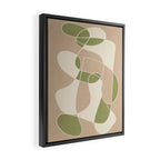 Modern Abstract Minimal Art 24 Framed Canvas Print Gallery Image 2