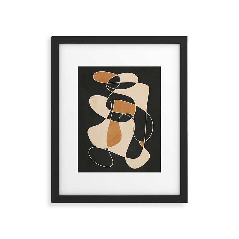 Modern Abstract Minimal Art 25 Framed Art Print Gallery Image 5