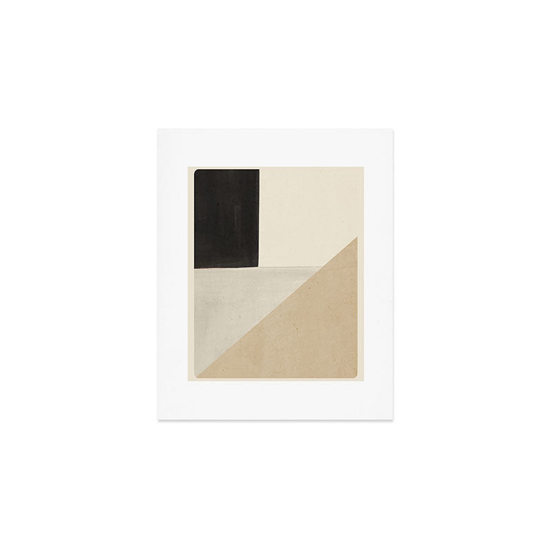 Modern Abstract Minimal Shapes 11 Art Print Gallery Image 1