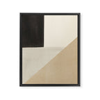 Modern Abstract Minimal Shapes 11 Framed Canvas Print Gallery Image 6