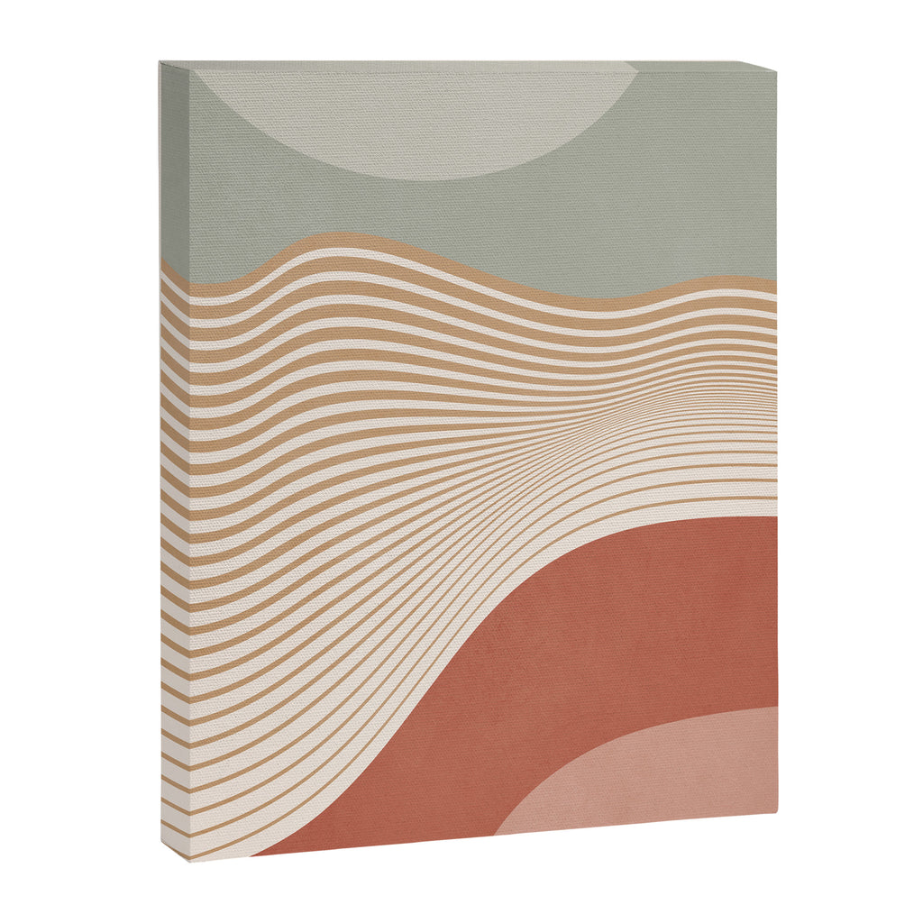 Modern Abstract Minimal Shapes 104 Canvas Print Gallery Image 6