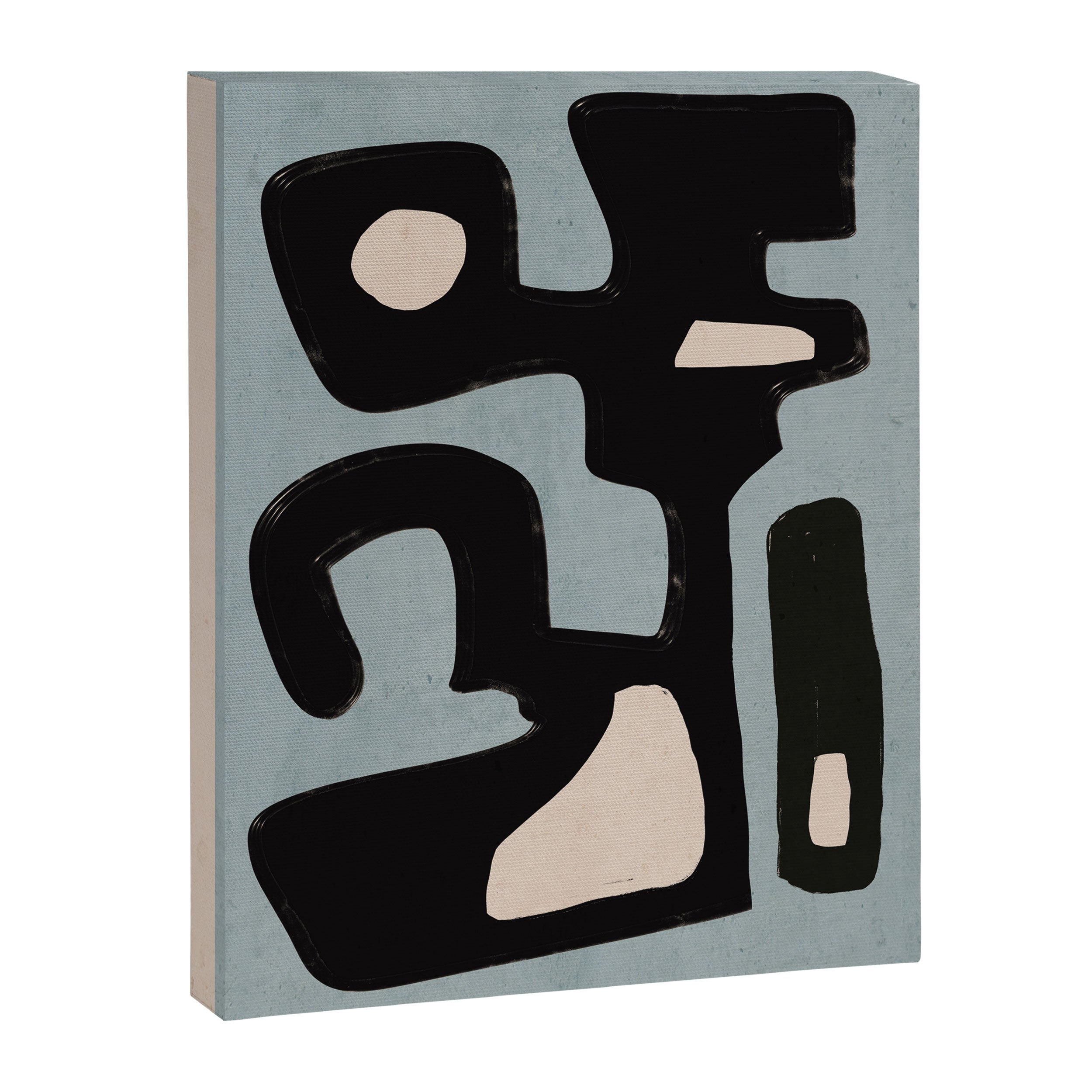 Modern Abstract Minimal Shapes 114 Canvas Print Gallery Image 6