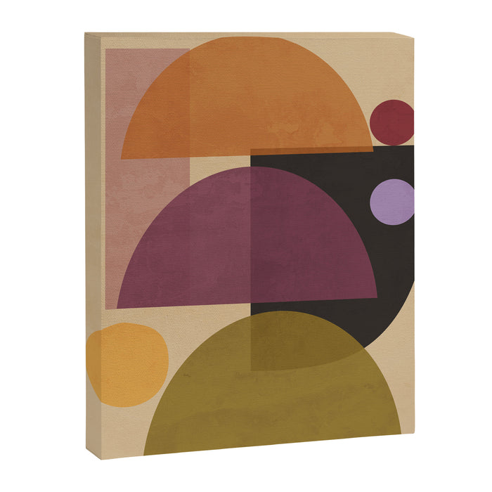 Modern Abstract Minimal Shapes 124 Canvas Print Gallery Image 1