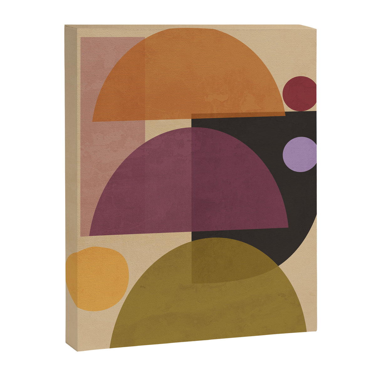 Modern Abstract Minimal Shapes 124 Canvas Print Gallery Image 6