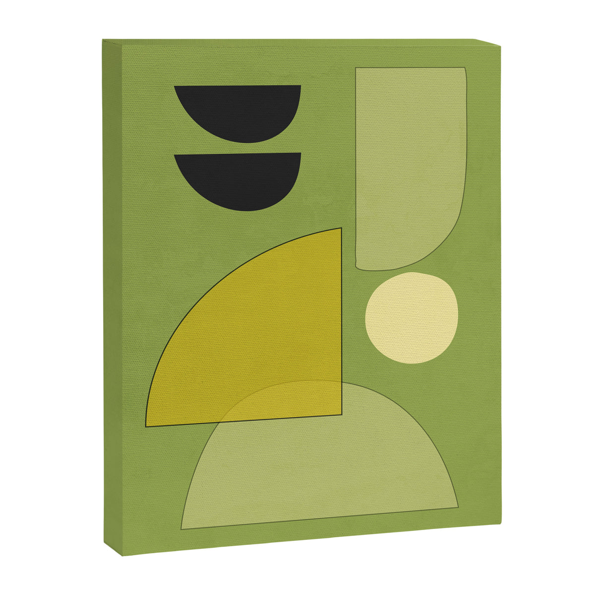 Modern Abstract Minimal Shapes 154 Canvas Print Gallery Image 6