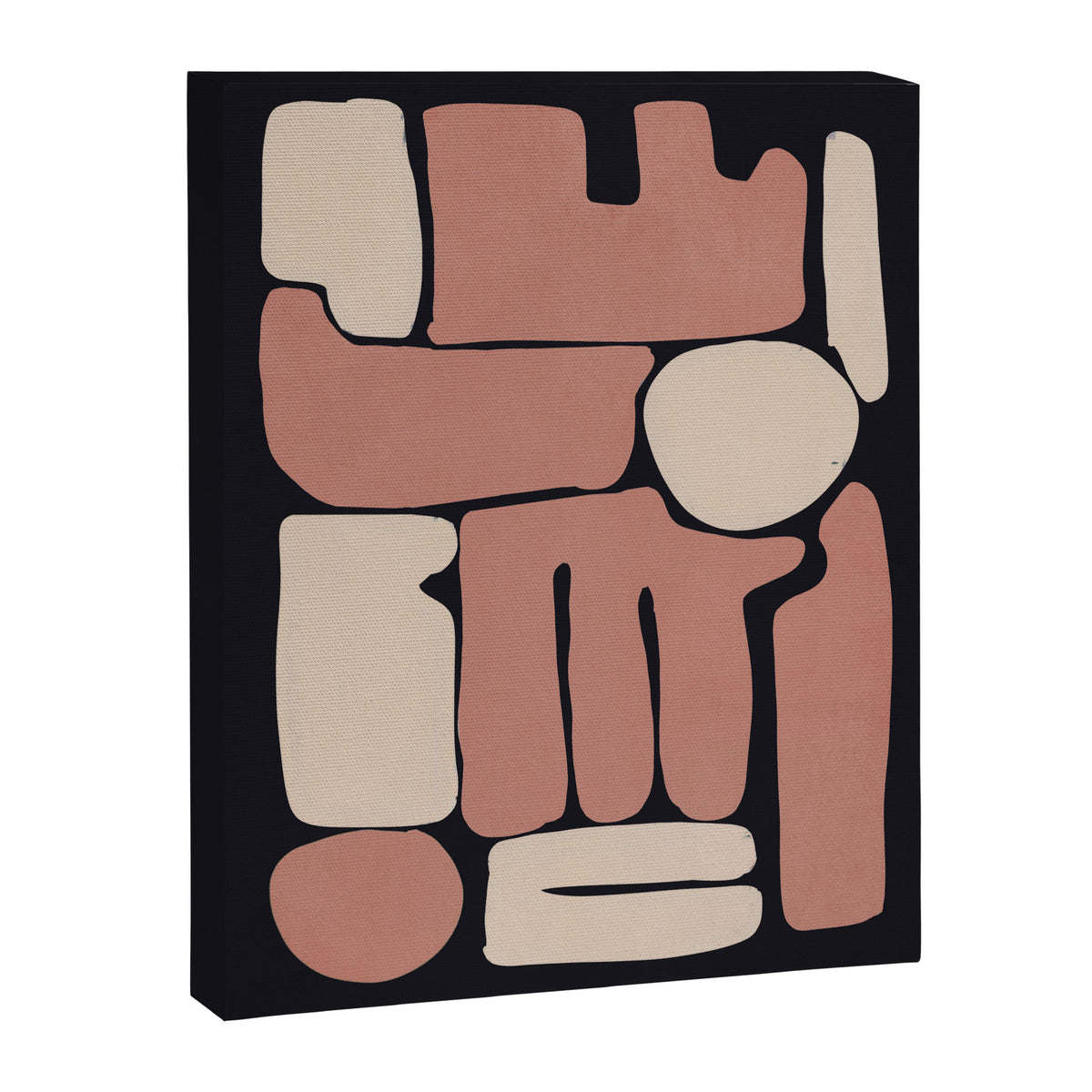 Modern Abstract Minimal Shapes 167 Canvas Print Gallery Image 6