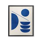 Modern Abstract Minimal Shapes 187/2 Framed Canvas Print Gallery Image 6