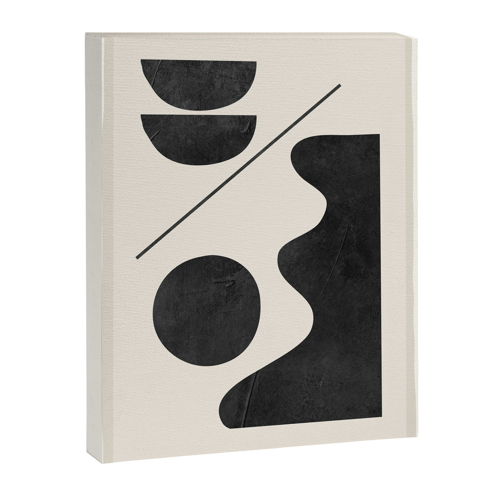 Modern Abstract Minimal Shapes 188 Canvas Print Gallery Image 6