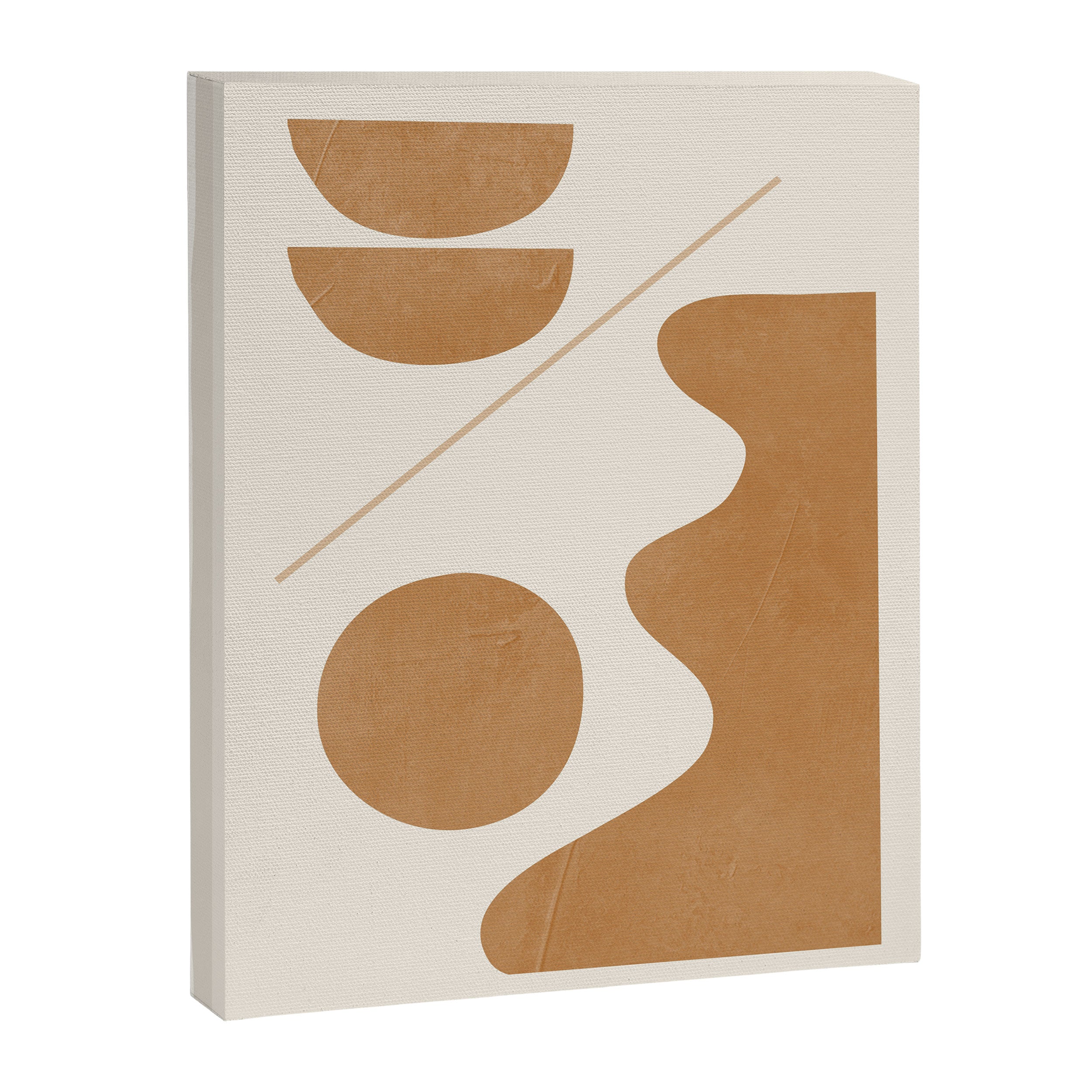 Modern Abstract Minimal Shapes 188/3 Canvas Print Gallery Image 6