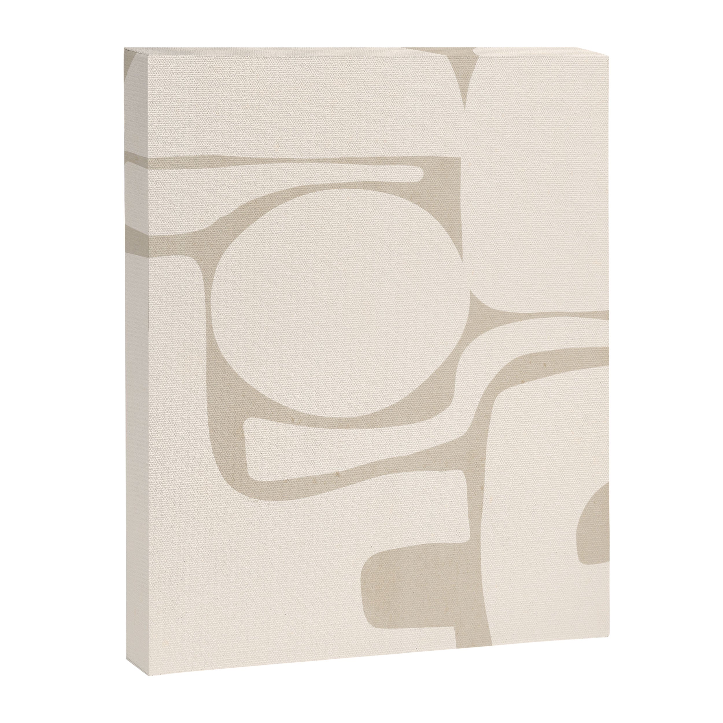 Modern Abstract Minimal Shapes 190 Canvas Print Gallery Image 6