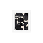 Modern Abstract Minimal Shapes 192 Art Print Gallery Image 1