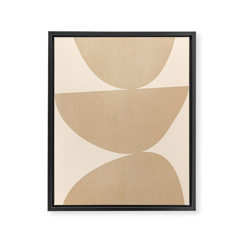 Modern Abstract Minimal Shapes 197 Framed Canvas Print Gallery Image 6