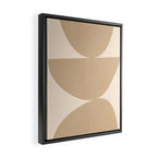 Modern Abstract Minimal Shapes 197 Framed Canvas Print Gallery Image 2