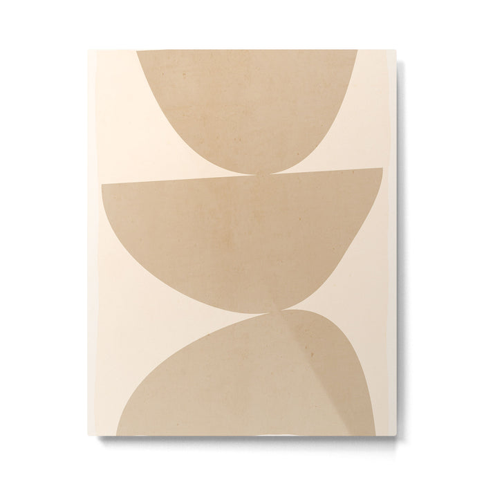 Modern Abstract Minimal Shapes 197 Metal Print Gallery Image 1