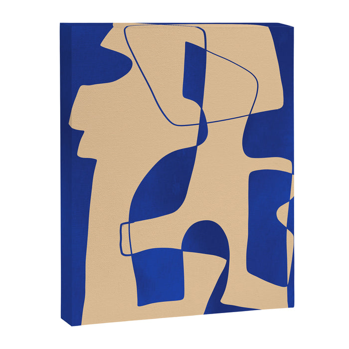 Modern Abstract Minimal Shapes 207 Canvas Print Gallery Image 1