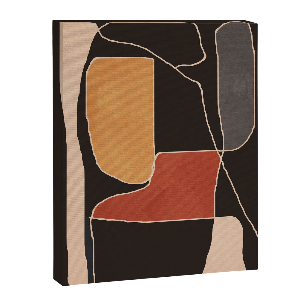 Modern Abstract Minimal Shapes 212 Canvas Print Gallery Image 6