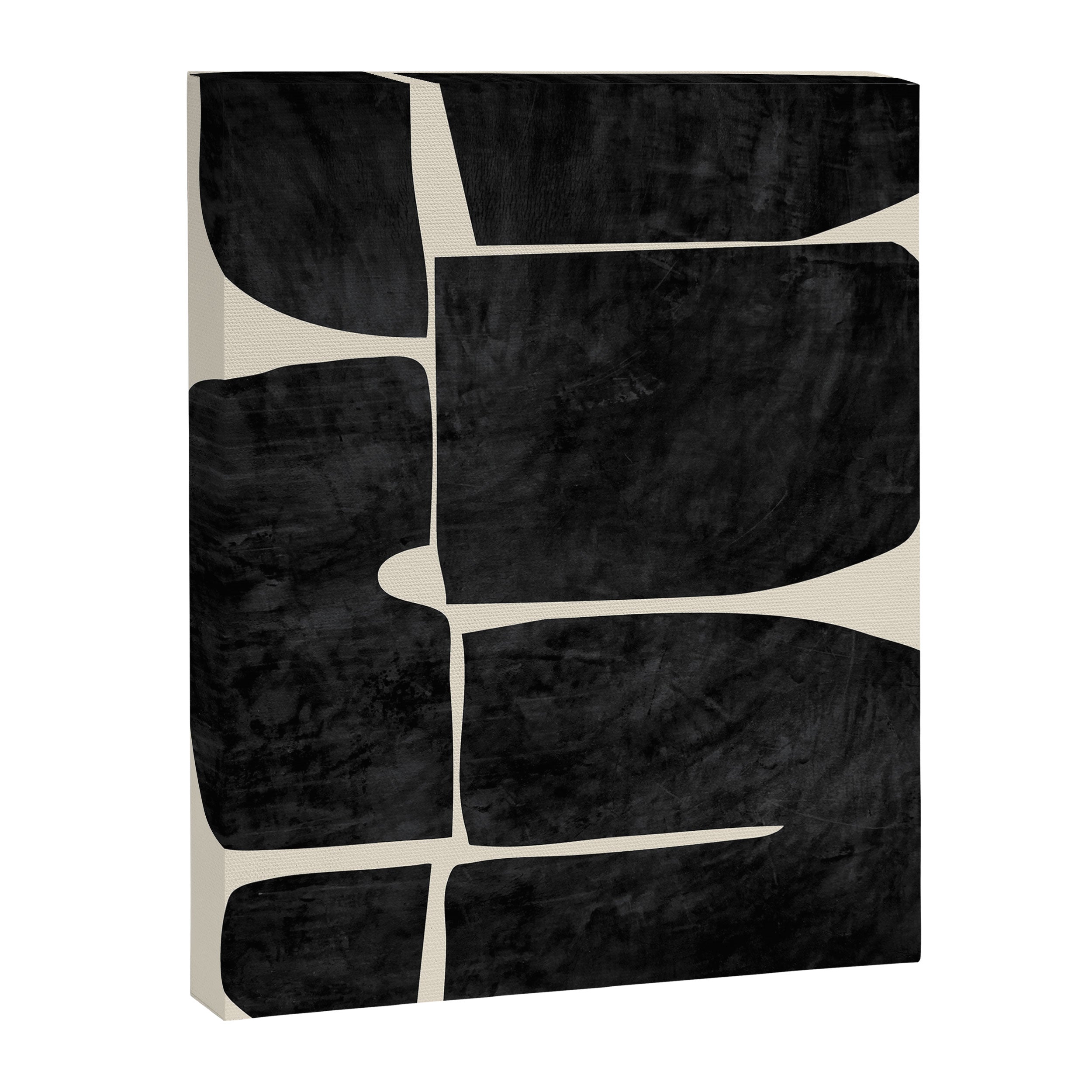Modern Abstract Minimal Shapes 214 Canvas Print Gallery Image 6