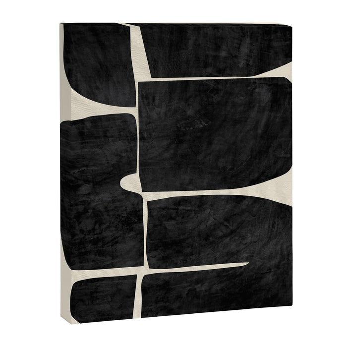 Modern Abstract Minimal Shapes 214 Canvas Print Gallery Image 1