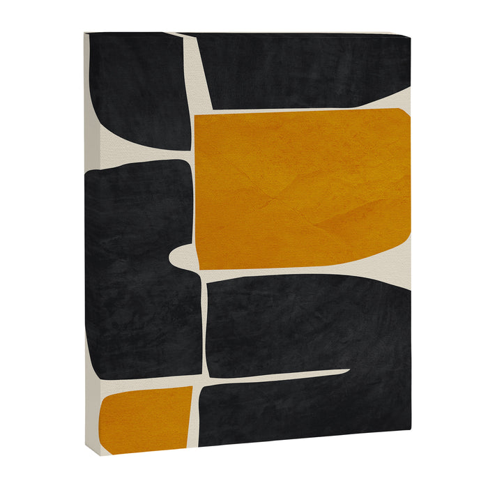Modern Abstract Minimal Shapes 216 Canvas Print Gallery Image 1
