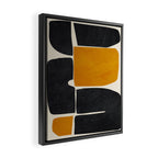 Modern Abstract Minimal Shapes 216 Framed Canvas Print Gallery Image 2
