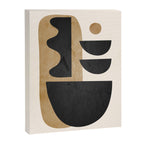 Modern Abstract Minimal Shapes 218 Canvas Print Gallery Image 6