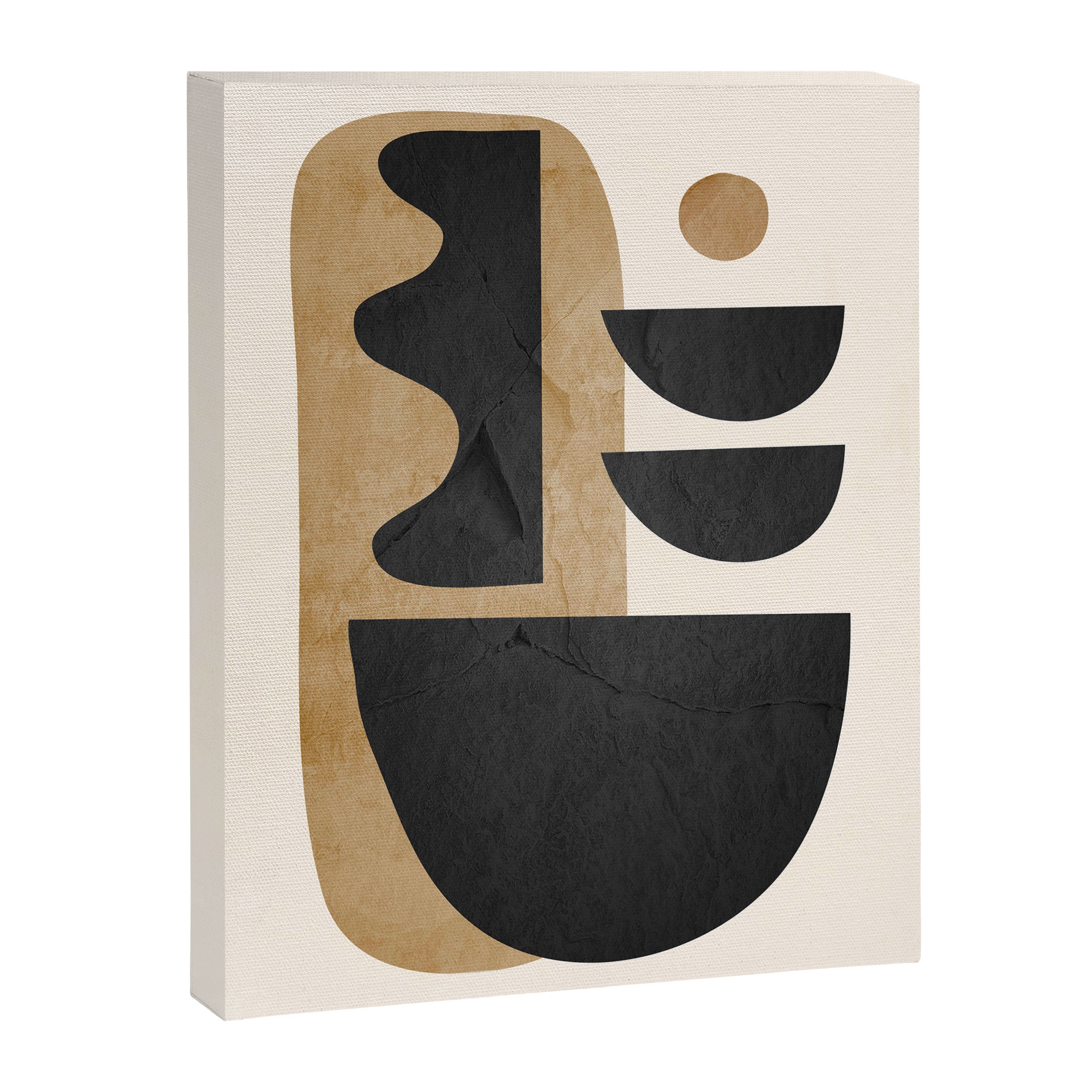 Modern Abstract Minimal Shapes 218 Canvas Print Gallery Image 6