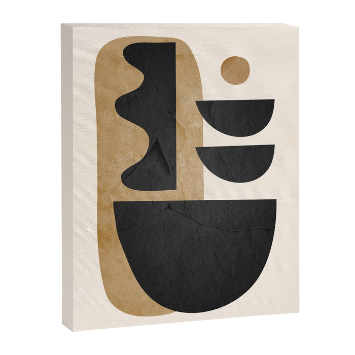 Modern Abstract Minimal Shapes 218 Canvas Print Gallery Image 1