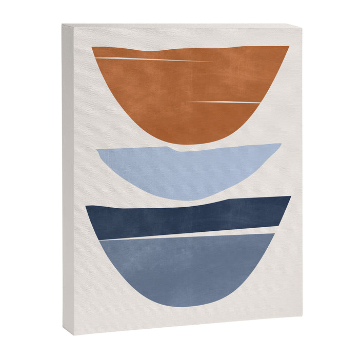 Modern Abstract Minimal Shapes 219 Canvas Print Gallery Image 1