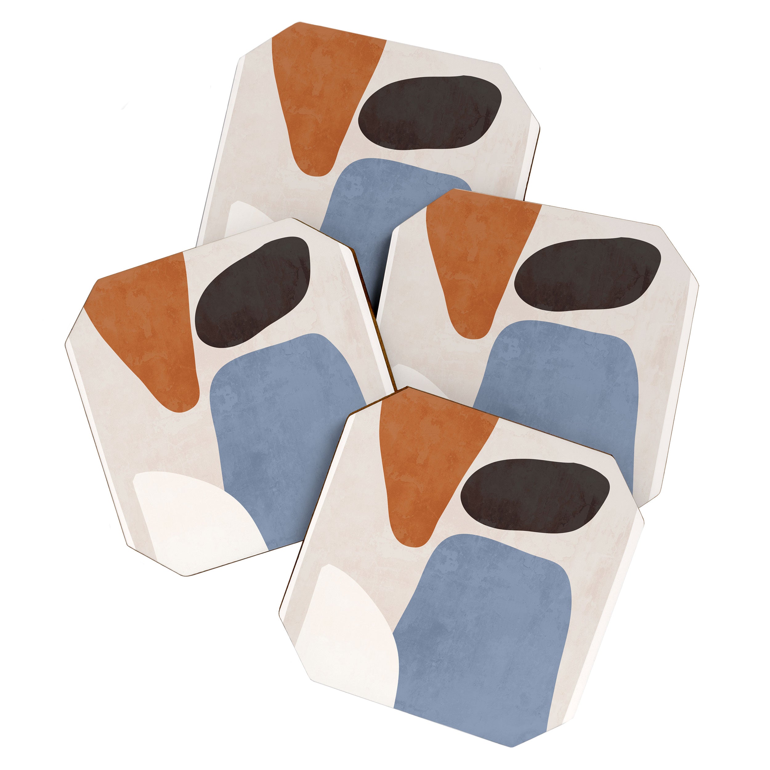 Modern Abstract Minimal Shapes 220 Coaster Gallery Image 1