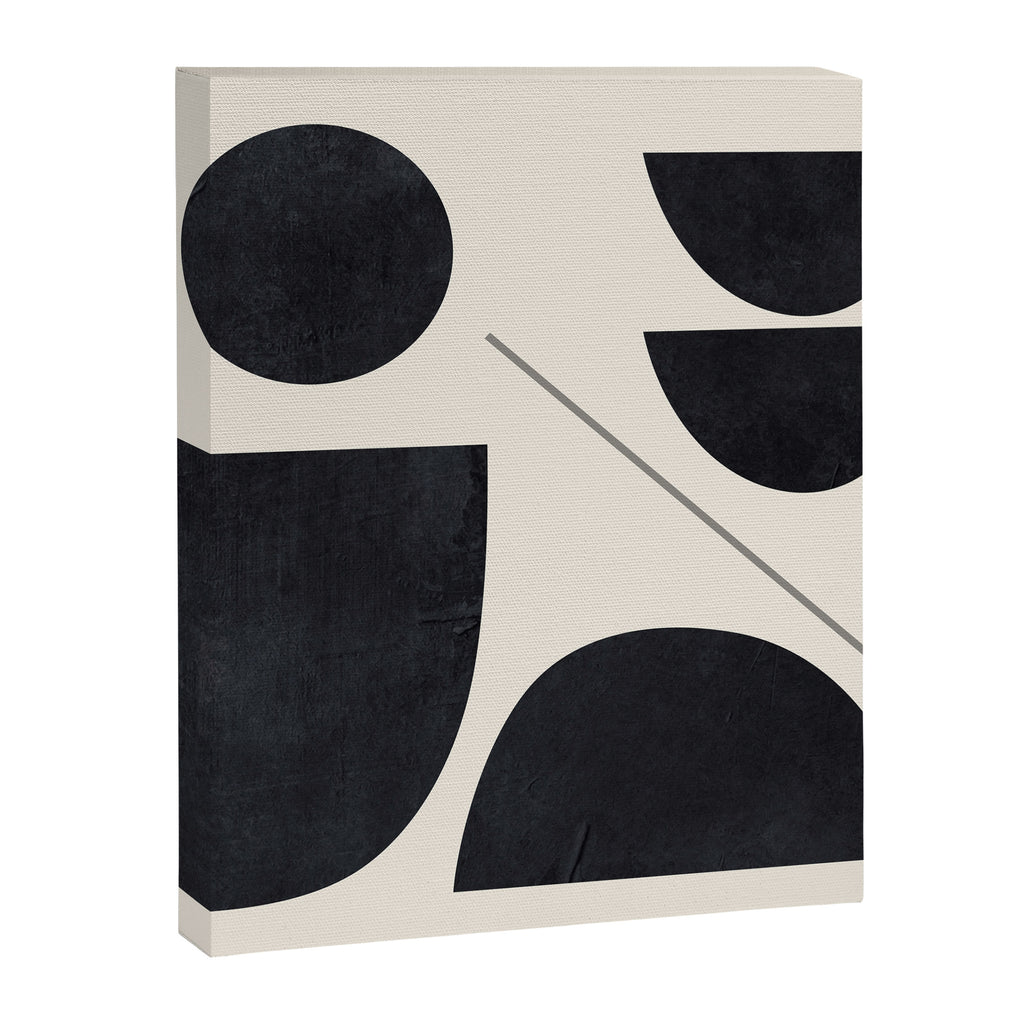Modern Abstract Minimal Shapes 221 Canvas Print Gallery Image 8