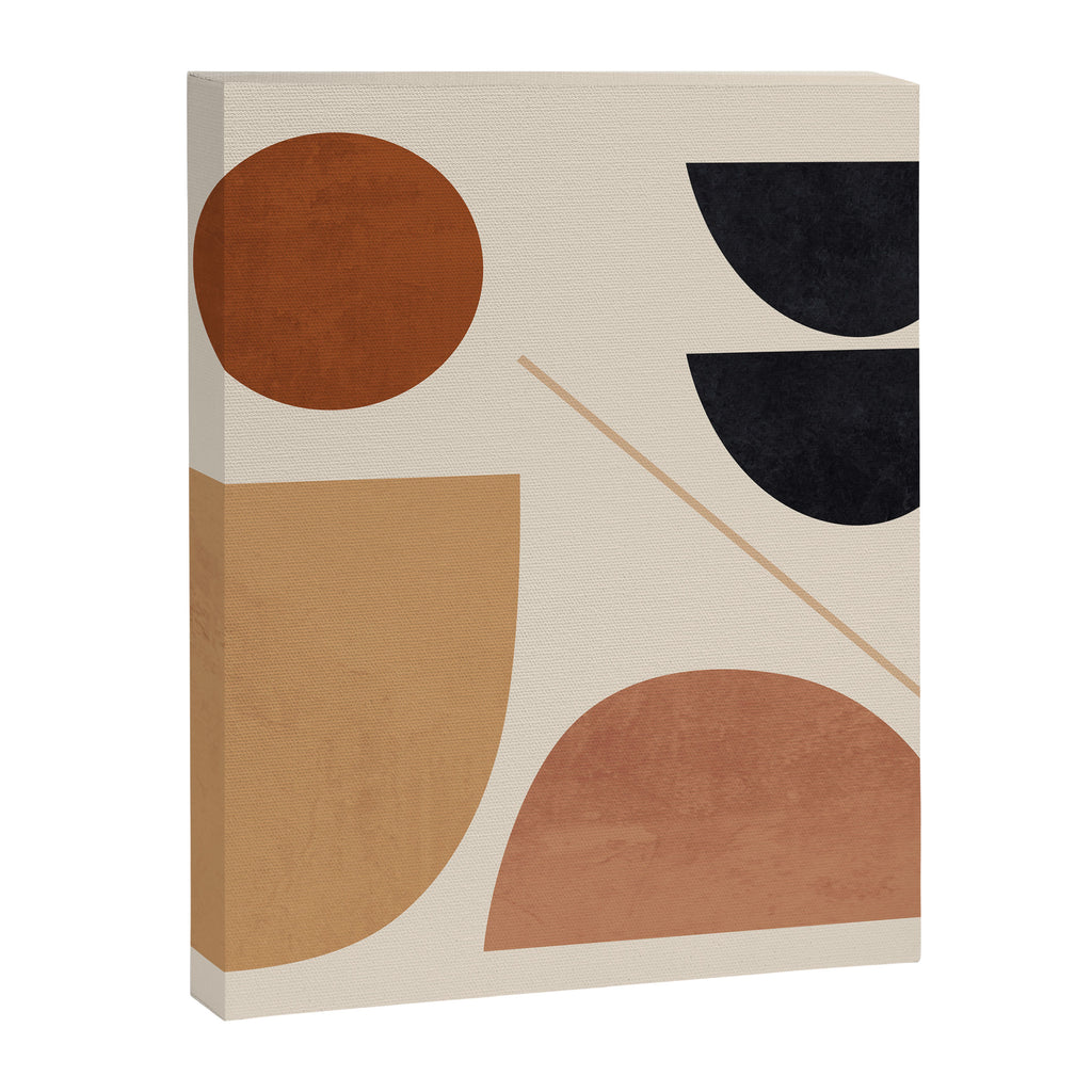 Modern Abstract Minimal Shapes 223 Canvas Print Gallery Image 3