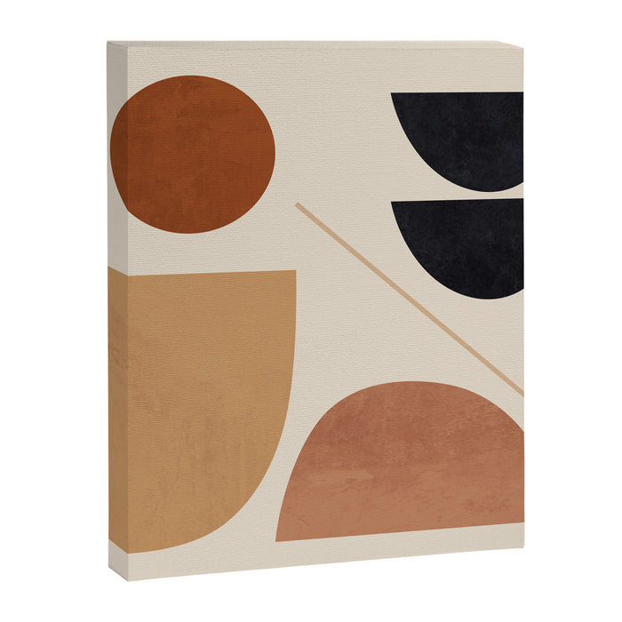 Modern Abstract Minimal Shapes 223 Canvas Print Gallery Image 1