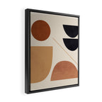 Modern Abstract Minimal Shapes 223 Framed Canvas Print Gallery Image 2