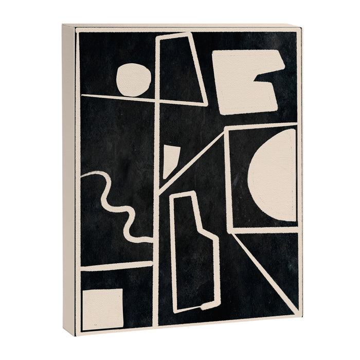 Modern Abstract Minimal Shapes 39 Canvas Print Gallery Image 1