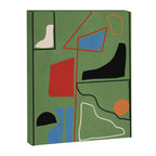 Modern Abstract Minimal Shapes 42 Canvas Print Gallery Image 3
