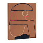 Modern Abstract Minimal Shapes 62 Canvas Print Gallery Image 6