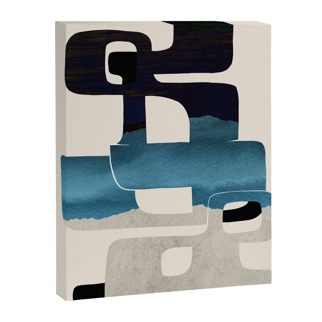 Modern Abstract Shapes 102 Canvas Print Gallery Image 6
