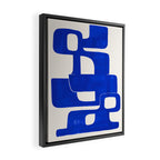 Modern Abstract Shapes 102 Framed Canvas Print Gallery Image 2