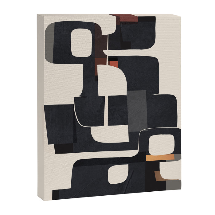 Modern Abstract Shapes 103 Canvas Print Gallery Image 1