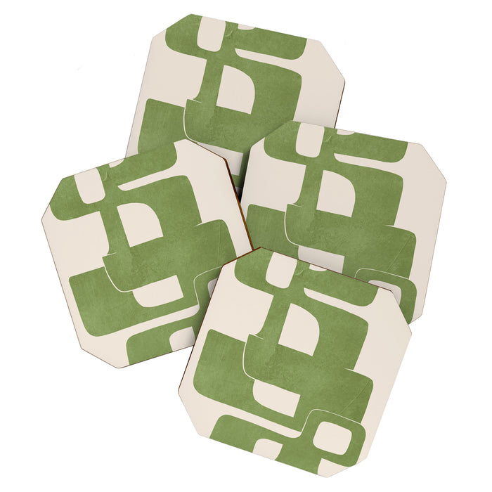 Modern Abstract Shapes 103 Coaster Gallery Image 1