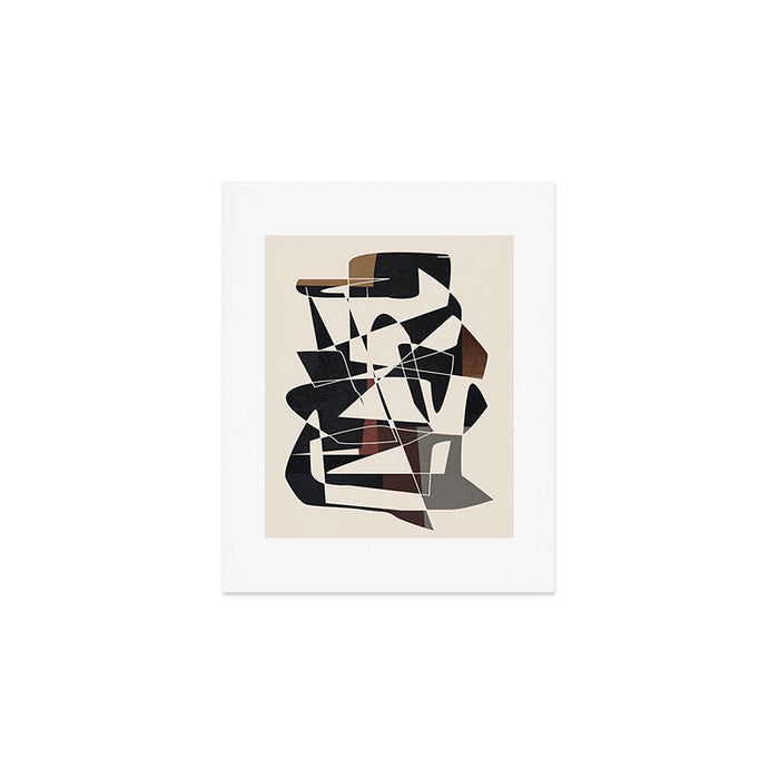 Modern Abstract Shapes 104 Art Print Gallery Image 1