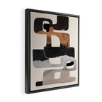 Modern Abstract Shapes 105 Framed Canvas Print Gallery Image 2