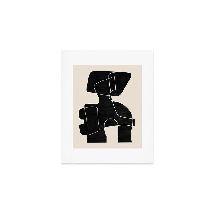 Modern Abstract Shapes 109 Art Print Gallery Image 1