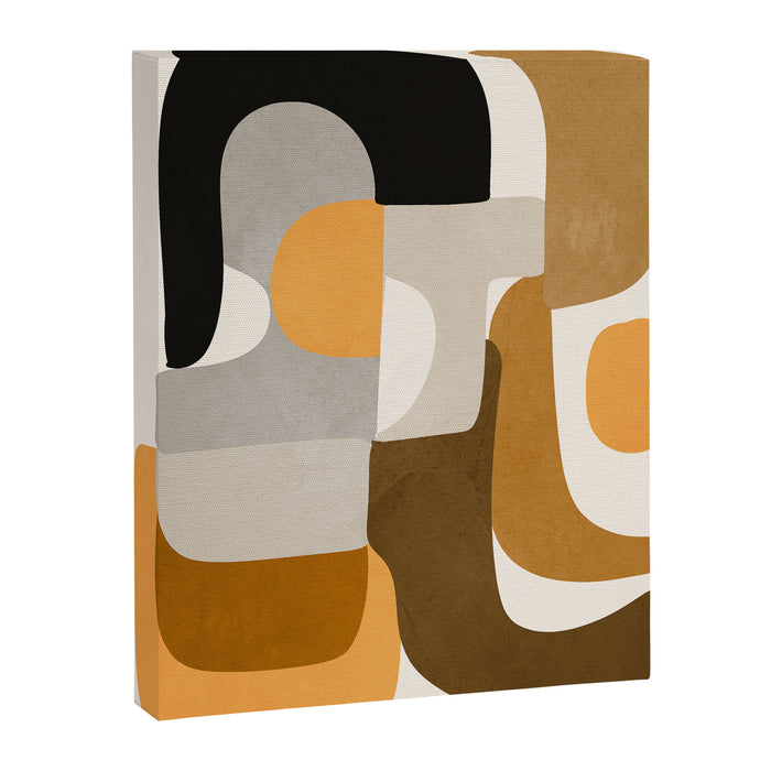 Modern Abstract Shapes 111 Canvas Print Gallery Image 1