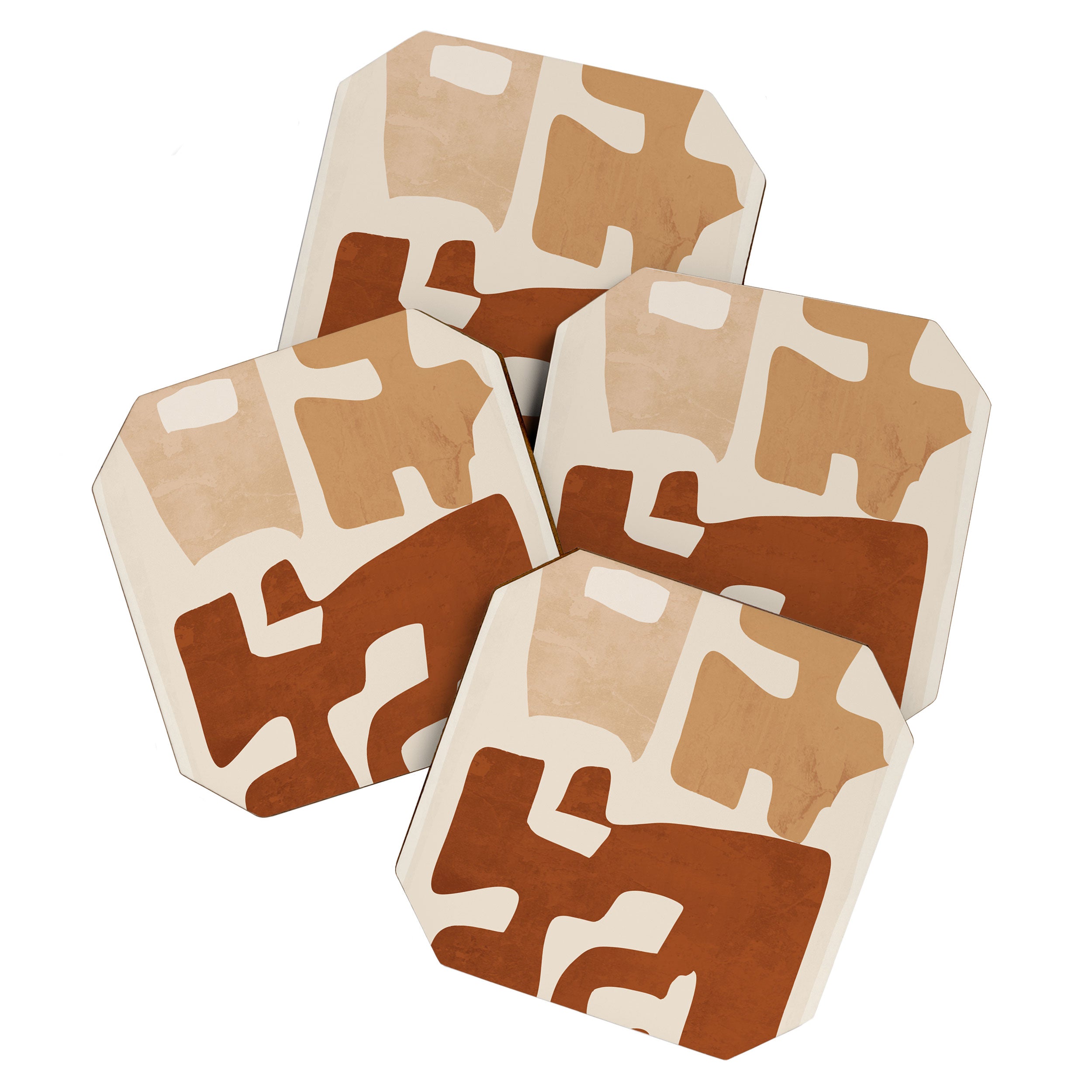 Modern Abstract Shapes 111 Coaster Gallery Image 1