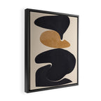 Modern Abstract Shapes 115 Framed Canvas Print Gallery Image 2